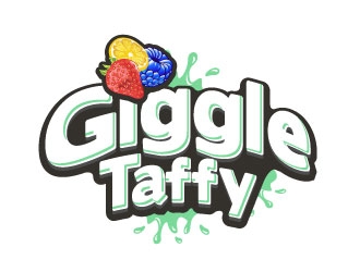Giggle Taffy logo design by REDCROW