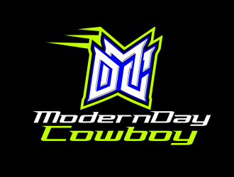 Modern Day Cowboy logo design by mashoodpp