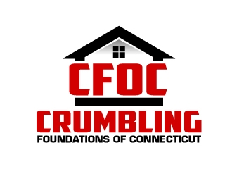Crumbling Foundations of Connecticut logo design by 35mm