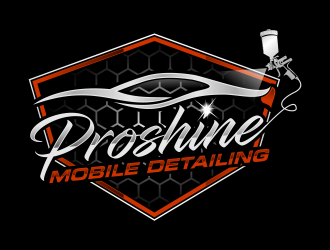 Proshine Mobile Detailing logo design by IrvanB