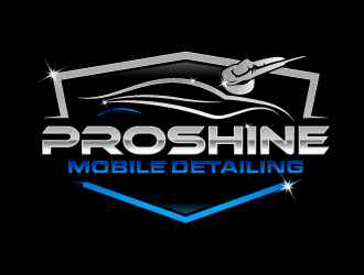 Proshine Mobile Detailing logo design by torresace