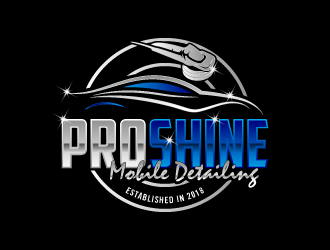 Proshine Mobile Detailing logo design by torresace