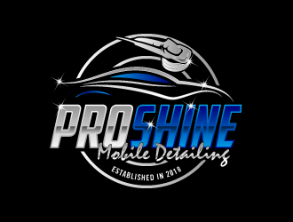 Proshine Mobile Detailing logo design by torresace