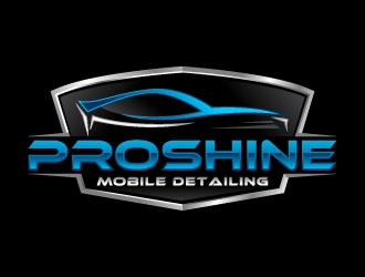 Proshine Mobile Detailing logo design by J0s3Ph