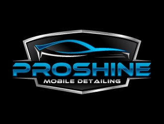 Proshine Mobile Detailing logo design by J0s3Ph