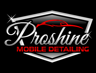 Proshine Mobile Detailing logo design by akhi