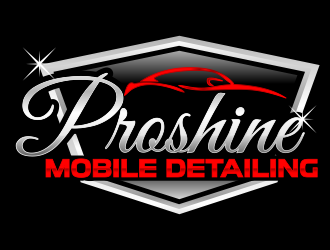 Proshine Mobile Detailing logo design by akhi