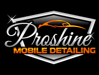 Proshine Mobile Detailing logo design by akhi