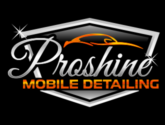 Proshine Mobile Detailing logo design by akhi
