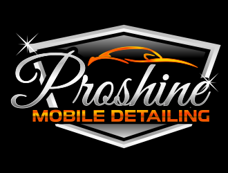 Proshine Mobile Detailing logo design by akhi