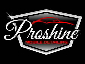 Proshine Mobile Detailing logo design by akhi