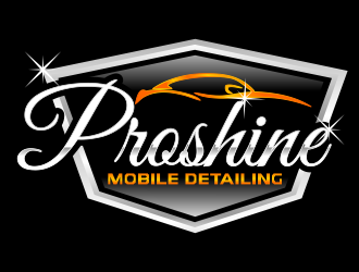 Proshine Mobile Detailing logo design by akhi