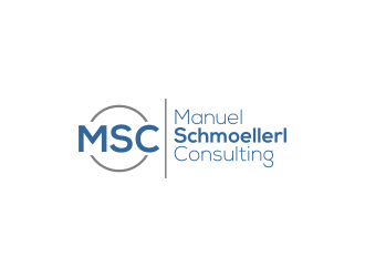 Manuel Schmoellerl Consulting logo design by ubai popi
