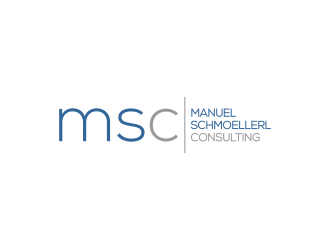 Manuel Schmoellerl Consulting logo design by ubai popi