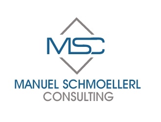 Manuel Schmoellerl Consulting logo design by PMG
