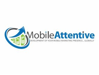 Mobile Attentive logo design by 48art