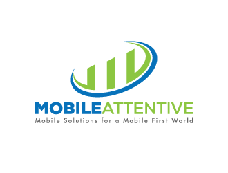 Mobile Attentive logo design by pencilhand