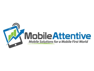Mobile Attentive logo design by jaize