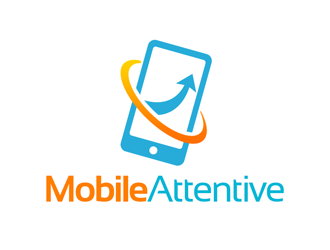 Mobile Attentive logo design by kunejo