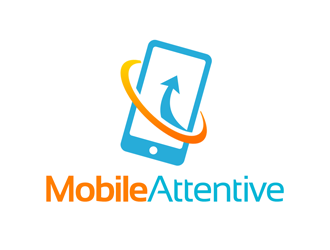 Mobile Attentive logo design by kunejo