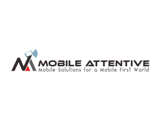 Mobile Attentive logo design by mkriziq
