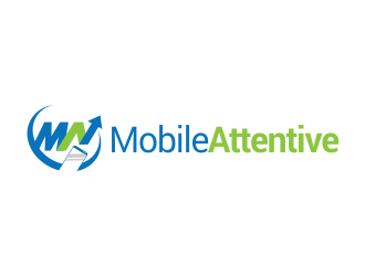 Mobile Attentive logo design by mikael