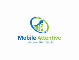 Mobile Attentive logo design by haidar