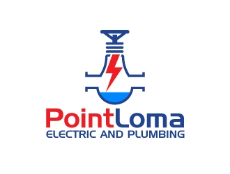 Point Loma Electric and Plumbing logo design by Rock