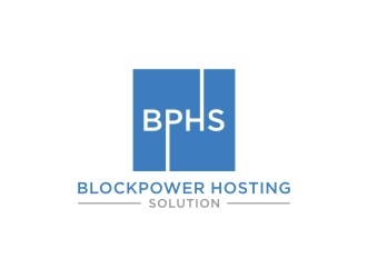 BlockPower Hosting Solution logo design by EkoBooM