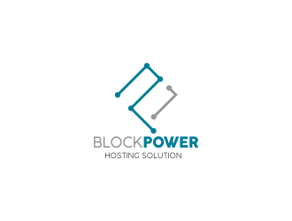 BlockPower Hosting Solution logo design by WooW