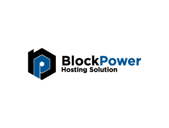BlockPower Hosting Solution logo design by torresace