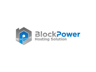 BlockPower Hosting Solution logo design by torresace
