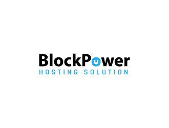 BlockPower Hosting Solution logo design by syakira
