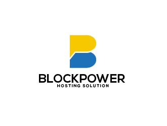 BlockPower Hosting Solution logo design by my!dea