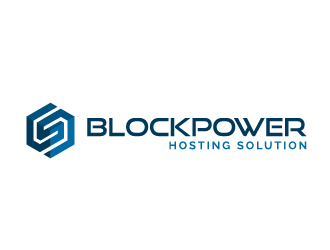 BlockPower Hosting Solution logo design by spiritz