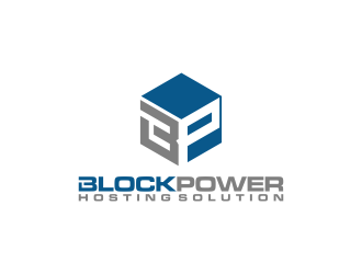 BlockPower Hosting Solution logo design by imagine