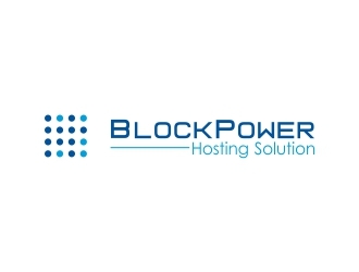 BlockPower Hosting Solution logo design by MRANTASI