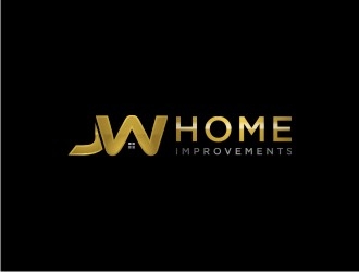 JW HOME IMPROVEMENTS   logo design by EkoBooM