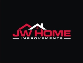 JW HOME IMPROVEMENTS   logo design by agil