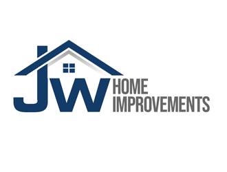 JW HOME IMPROVEMENTS   logo design by kunejo
