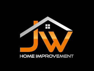 JW HOME IMPROVEMENTS   logo design by spiritz