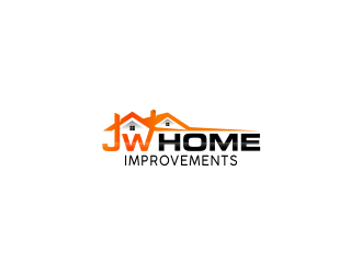JW HOME IMPROVEMENTS   logo design by WooW