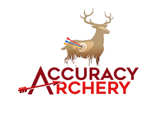Accuracy Archery logo design by megalogos