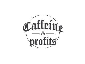 Caffeine & Profits logo design by Erasedink