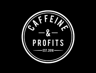 Caffeine & Profits logo design by johana