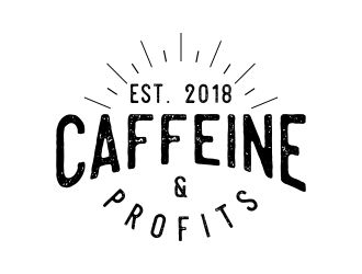 Caffeine & Profits logo design by cikiyunn