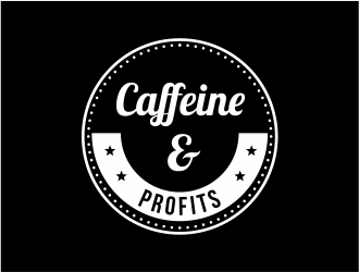 Caffeine & Profits logo design by Girly