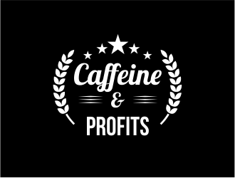 Caffeine & Profits logo design by Girly