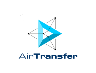 AirTransfer logo design by Coolwanz