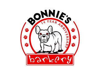 Bonnies Barkery logo design by Suvendu